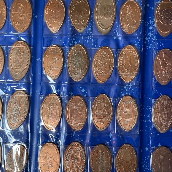 Disneyland Penny Press Collection Book W/ Pressed Pennies Included - Picture 7 of 11